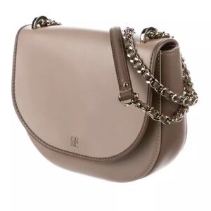 Carolina Herrera chain link leather purse